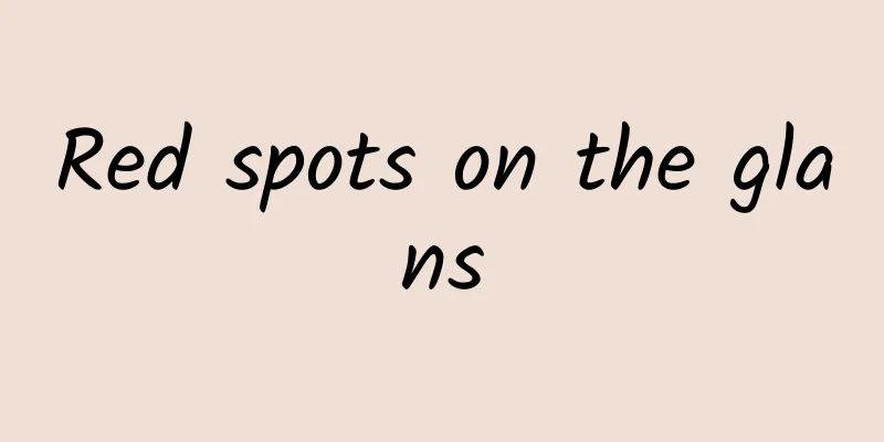 Red spots on the glans