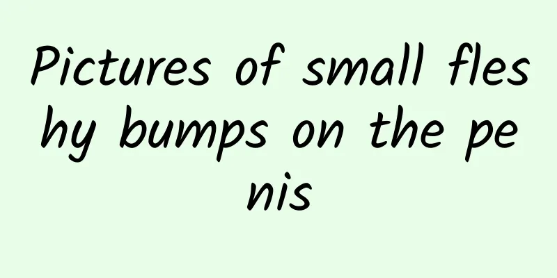 Pictures of small fleshy bumps on the penis