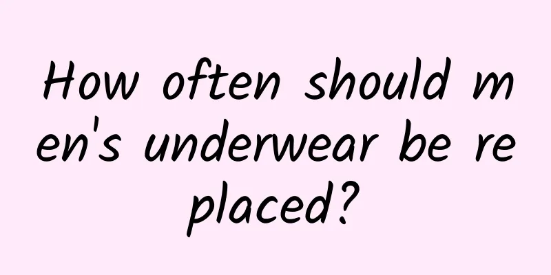 How often should men's underwear be replaced?