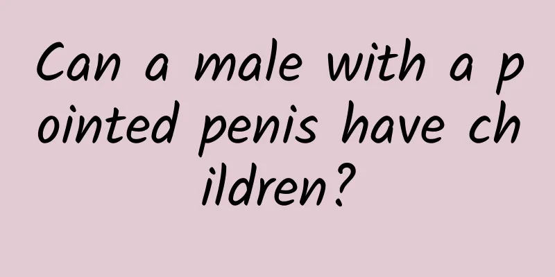 Can a male with a pointed penis have children?