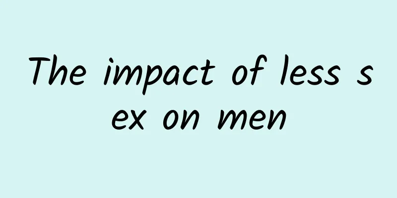 The impact of less sex on men
