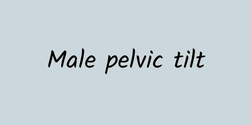 Male pelvic tilt
