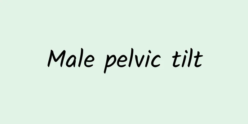 Male pelvic tilt