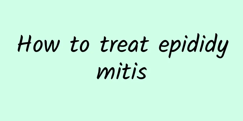 How to treat epididymitis