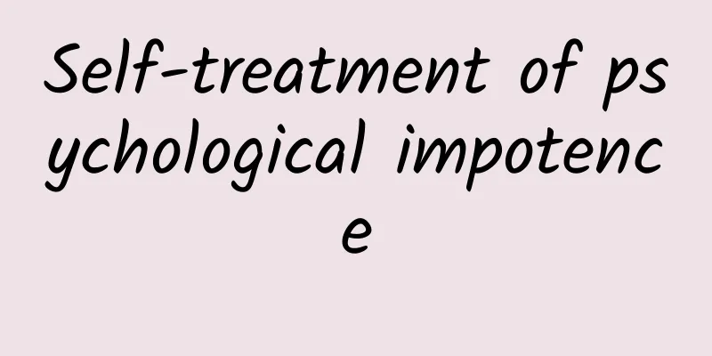 Self-treatment of psychological impotence