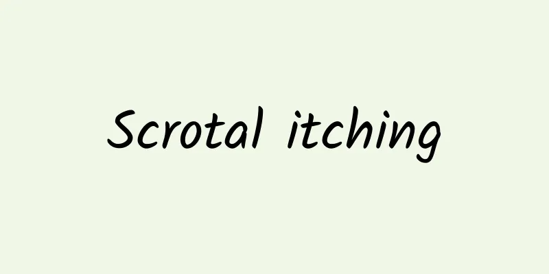 Scrotal itching