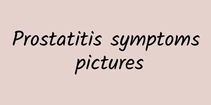 Prostatitis symptoms pictures