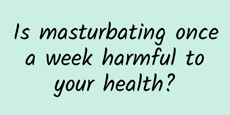Is masturbating once a week harmful to your health?