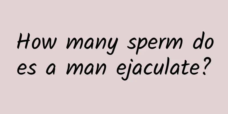 How many sperm does a man ejaculate?