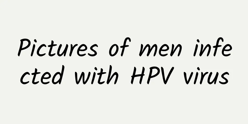 Pictures of men infected with HPV virus