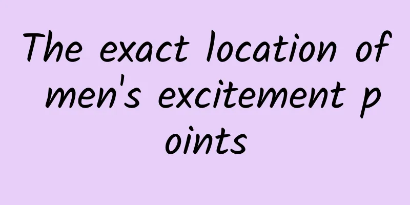 The exact location of men's excitement points