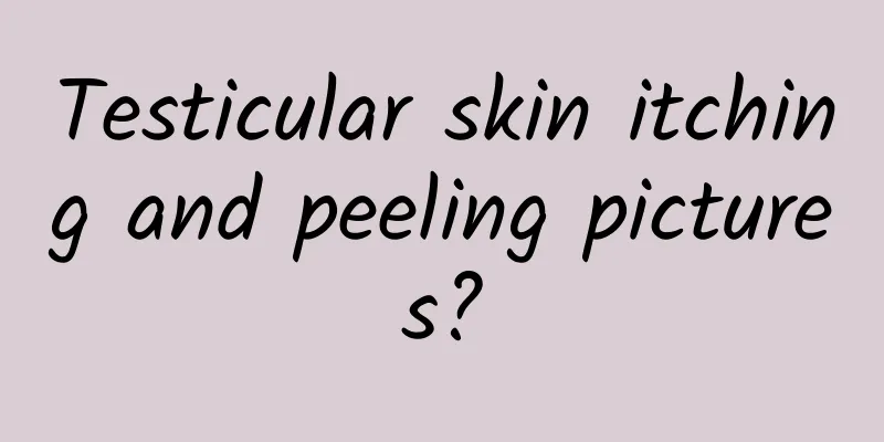Testicular skin itching and peeling pictures?