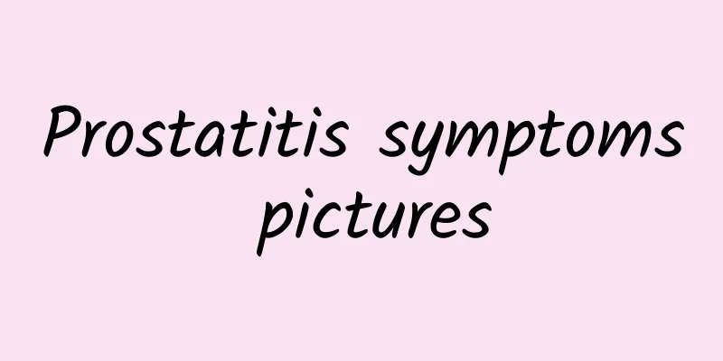 Prostatitis symptoms pictures