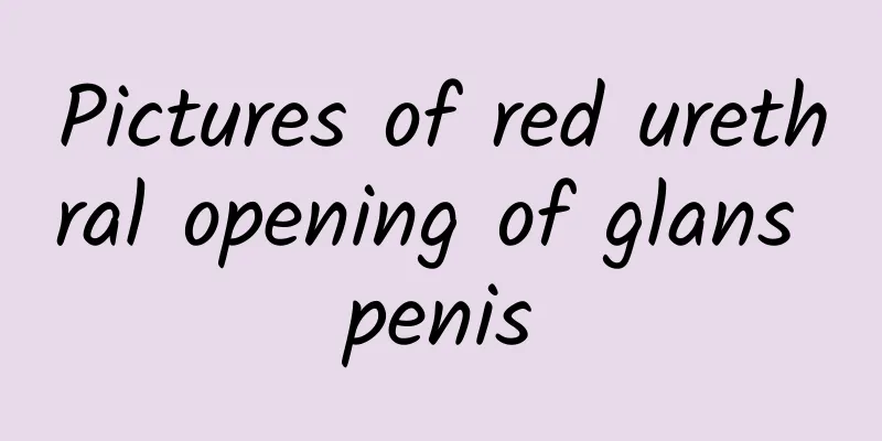 Pictures of red urethral opening of glans penis