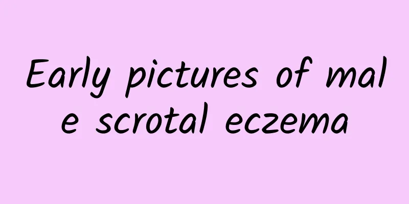 Early pictures of male scrotal eczema