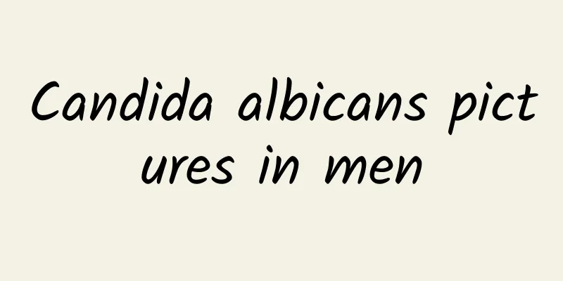 Candida albicans pictures in men