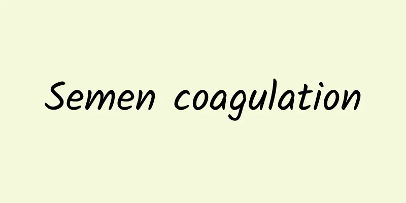 Semen coagulation