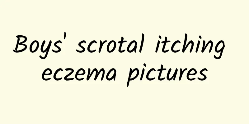 Boys' scrotal itching eczema pictures