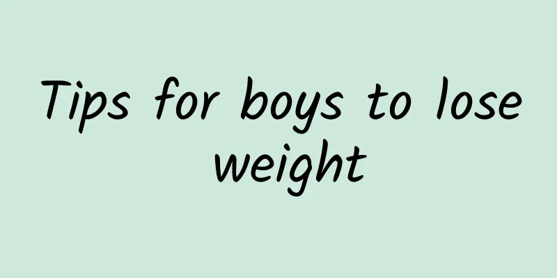 Tips for boys to lose weight