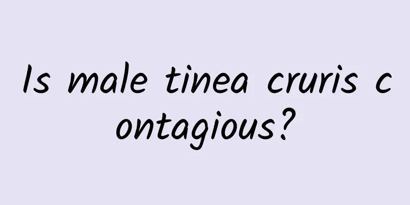 Is male tinea cruris contagious?