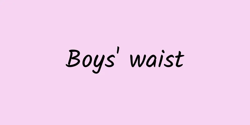 Boys' waist
