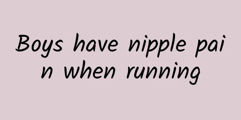 Boys have nipple pain when running