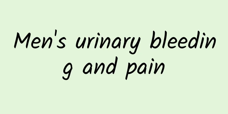 Men's urinary bleeding and pain