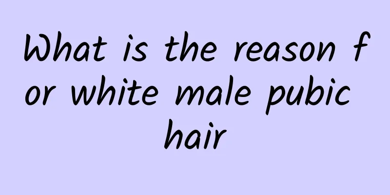 What is the reason for white male pubic hair