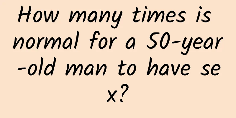 How many times is normal for a 50-year-old man to have sex?