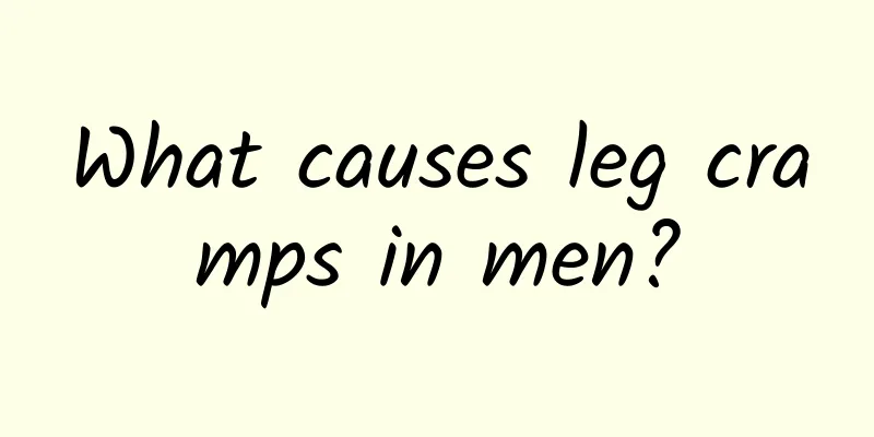 What causes leg cramps in men?