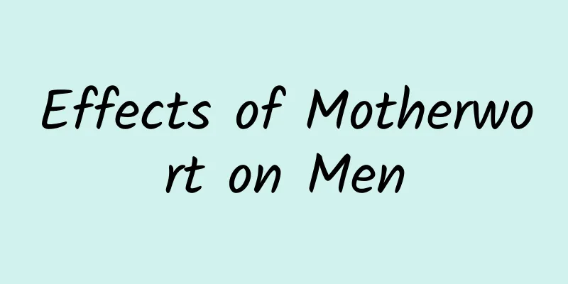Effects of Motherwort on Men