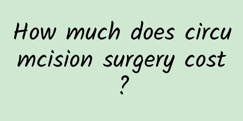 How much does circumcision surgery cost?