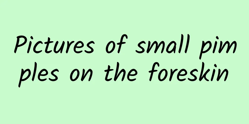 Pictures of small pimples on the foreskin