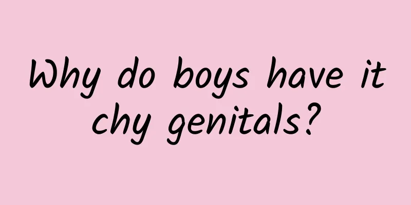 Why do boys have itchy genitals?