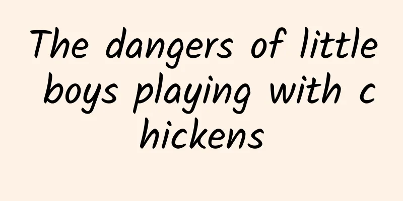The dangers of little boys playing with chickens