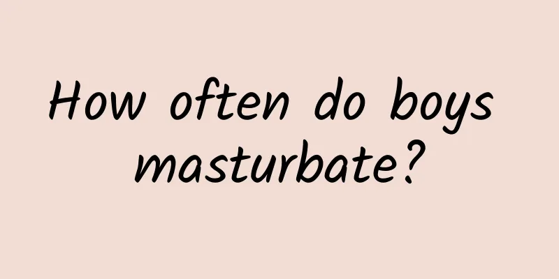 How often do boys masturbate?