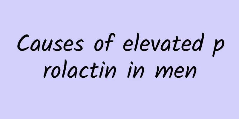 Causes of elevated prolactin in men