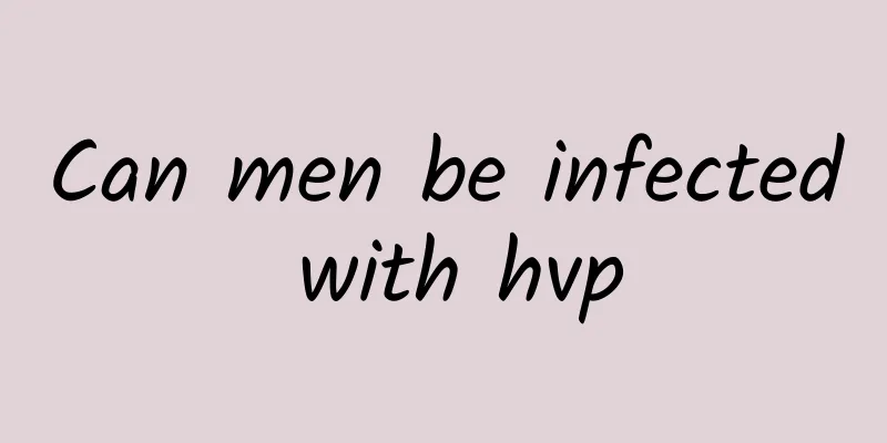 Can men be infected with hvp