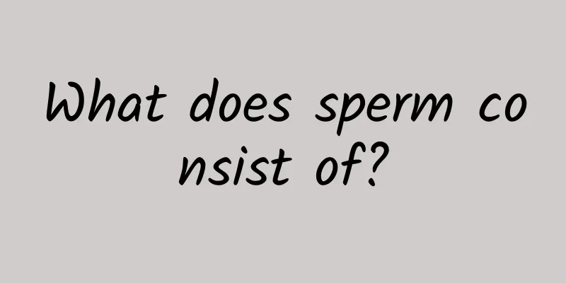 What does sperm consist of?