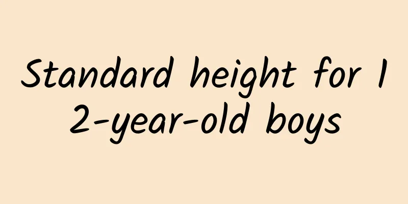 Standard height for 12-year-old boys
