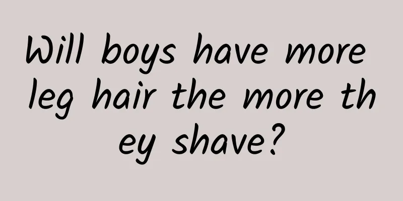 Will boys have more leg hair the more they shave?