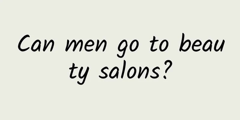 Can men go to beauty salons?