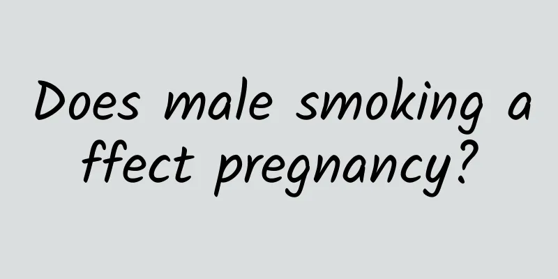 Does male smoking affect pregnancy?