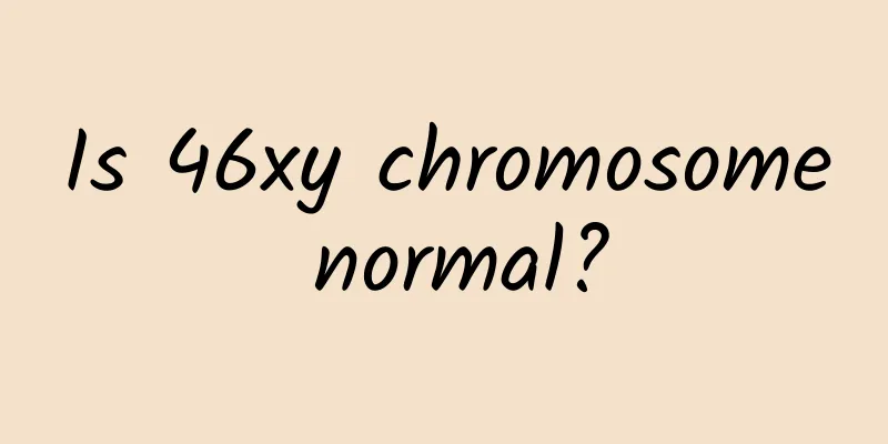 Is 46xy chromosome normal?