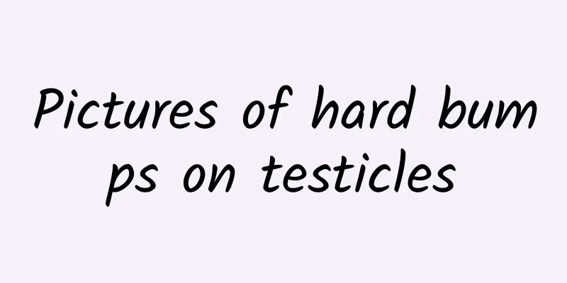 Pictures of hard bumps on testicles