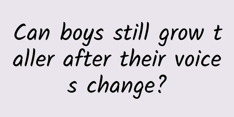 Can boys still grow taller after their voices change?