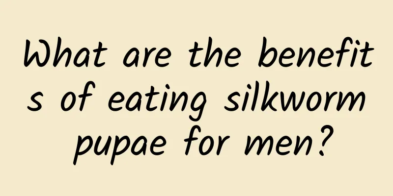 What are the benefits of eating silkworm pupae for men?