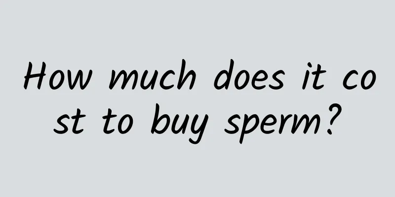 How much does it cost to buy sperm?