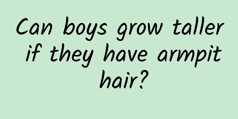 Can boys grow taller if they have armpit hair?