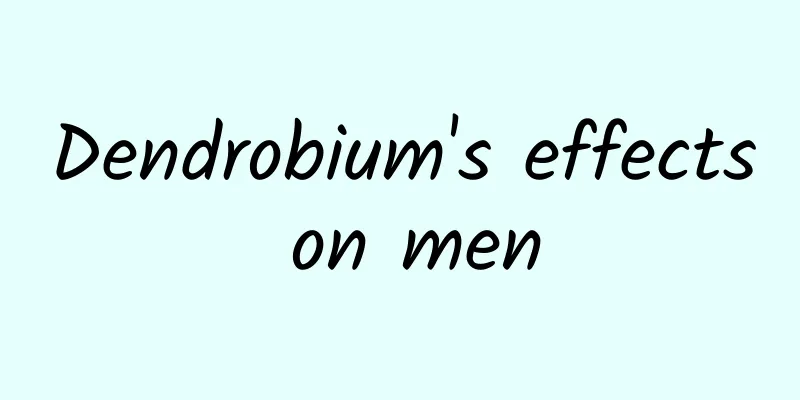 Dendrobium's effects on men